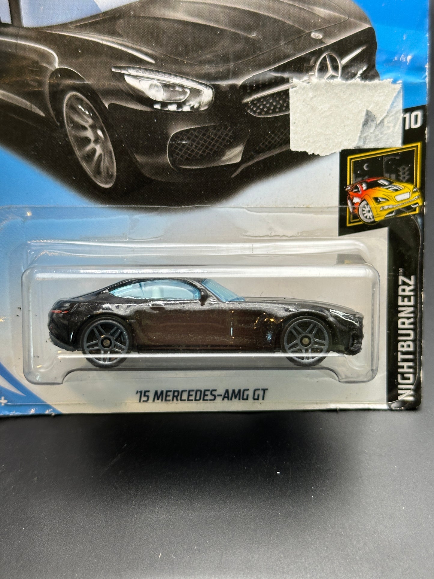 HOT WHEELS - 15 MERCEDES AMG GT (2018) - HW NIGHTBURNERZ 5/10