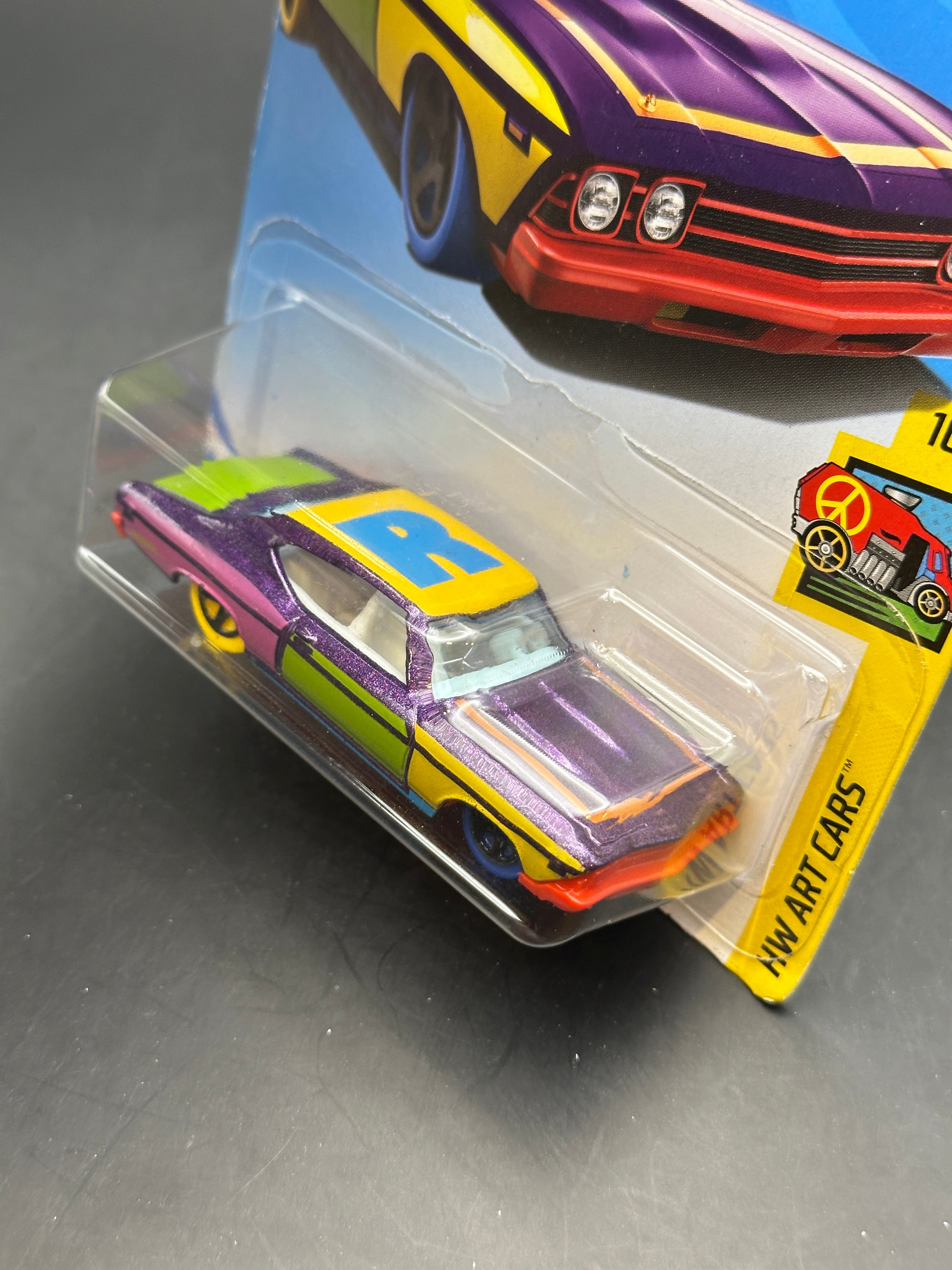 HOT WHEELS - 69 CHEVELLE SS 396 (2018) - HW ART CARS 10/10