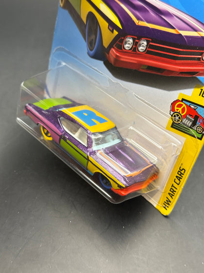 HOT WHEELS - 69 CHEVELLE SS 396 (2018) - HW ART CARS 10/10
