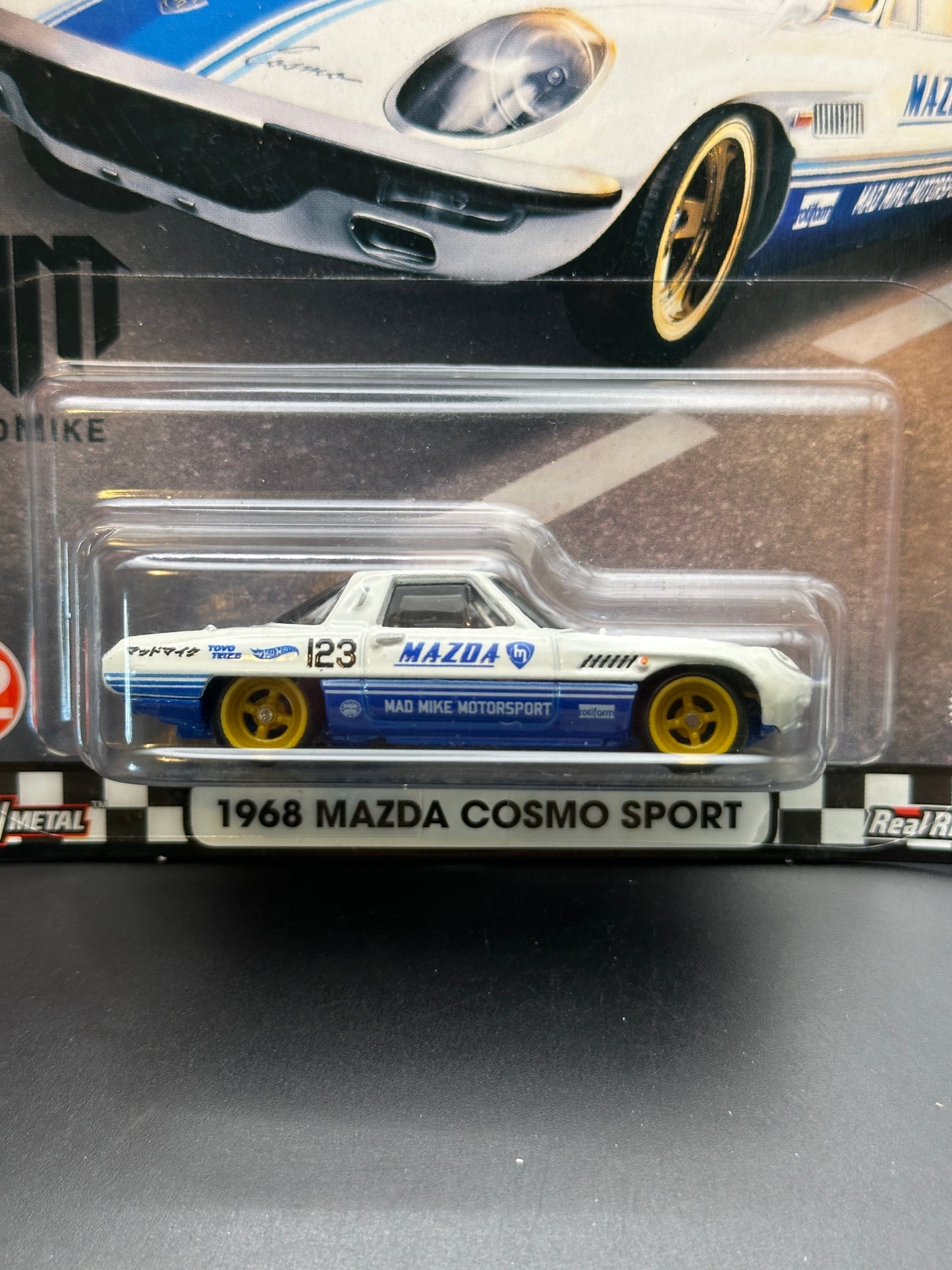 HOT WHEELS - 1968 MAZDA COSMO SPORT (2021) - MAD MIKE - HW BOULEVARD #22