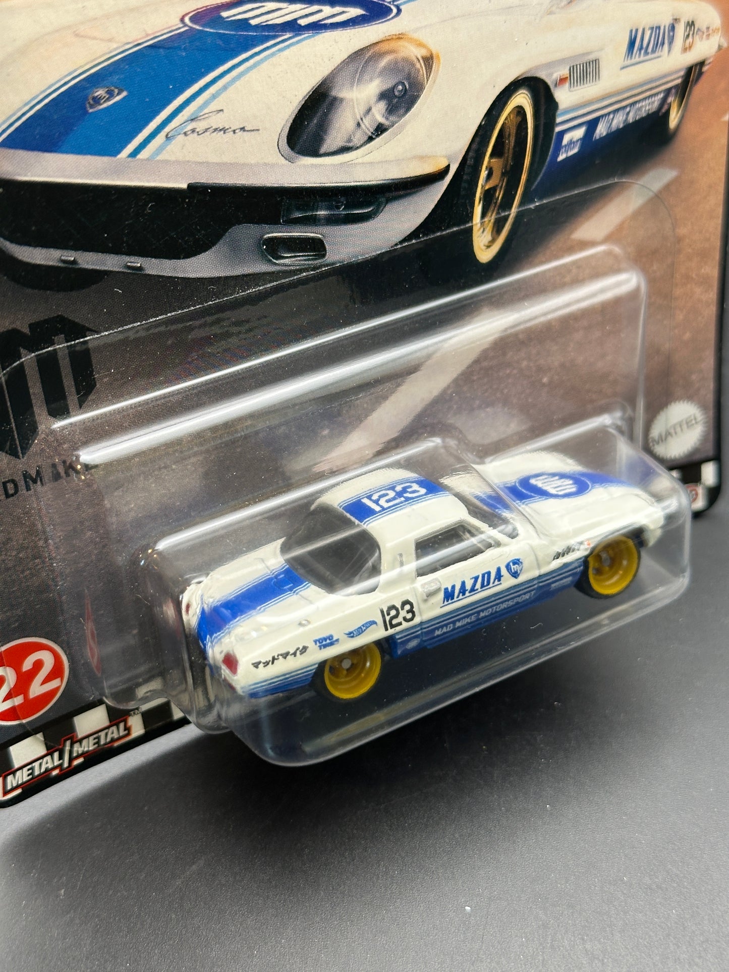 HOT WHEELS - 1968 MAZDA COSMO SPORT (2021) - MAD MIKE - HW BOULEVARD #22