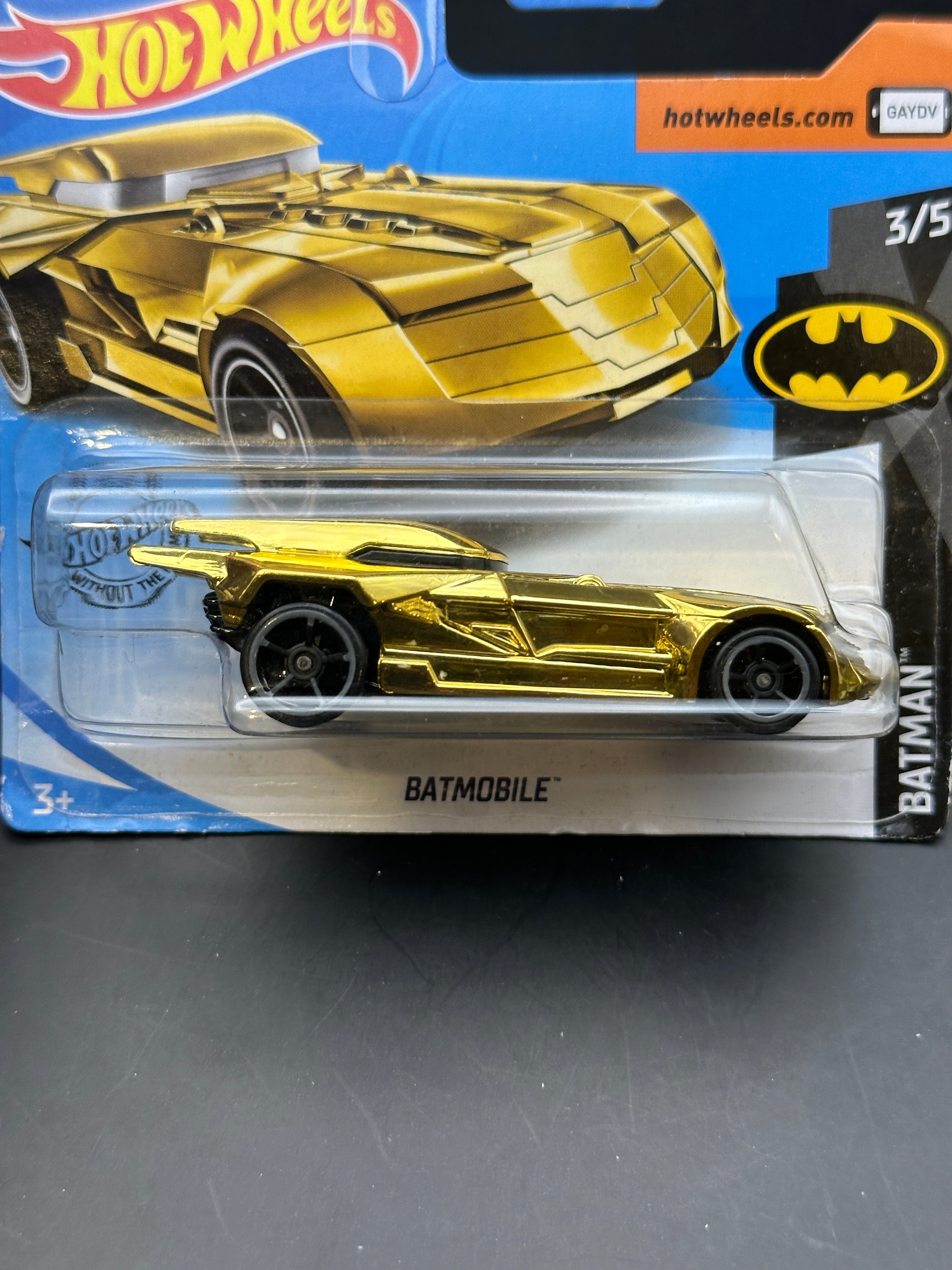 HOT WHEELS - BATMAN BATMOBILE (2020) - HW BATMAN 3/5