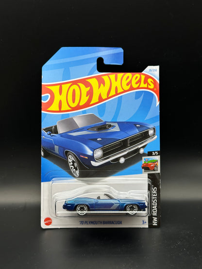 HOT WHEELS - 70 PLYMOUTH BARRACUDA (2024) - HW ROADSTERS 3/5