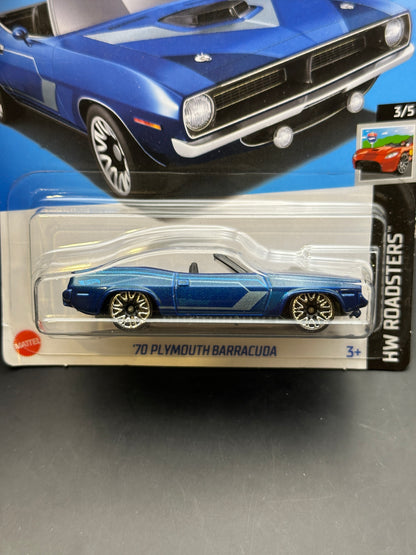 HOT WHEELS - 70 PLYMOUTH BARRACUDA (2024) - HW ROADSTERS 3/5