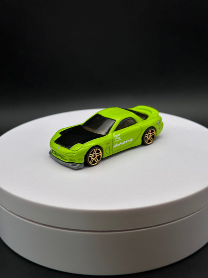 HOT WHEELS - 95 MAZDA RX7 (2018) - HW NIGHTBURNERZ 4/10 - LOOSE