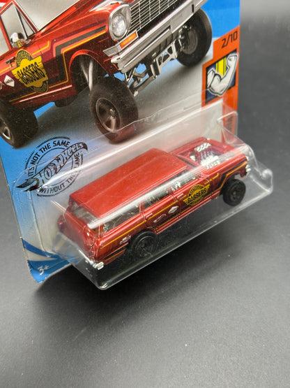 HOT WHEELS - 64 NOVA WAGON GASSER (2020) - HW MUSCLE MANIA 2/10