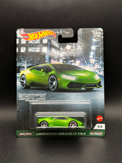HOT WHEELS - LAMBORGHINI HURACAN LP 610-4 (2021) - HW CAR CULTURE EXOTIC ENVY 5/5