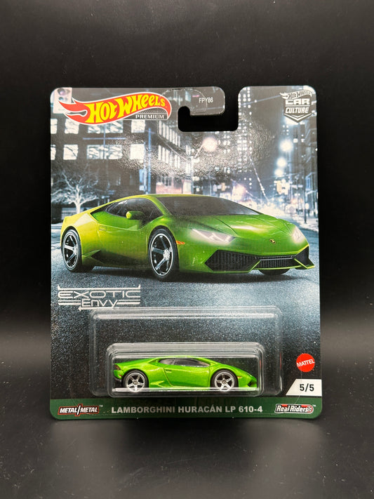 HOT WHEELS - LAMBORGHINI HURACAN LP 610-4 (2021) - HW CAR CULTURE EXOTIC ENVY 5/5
