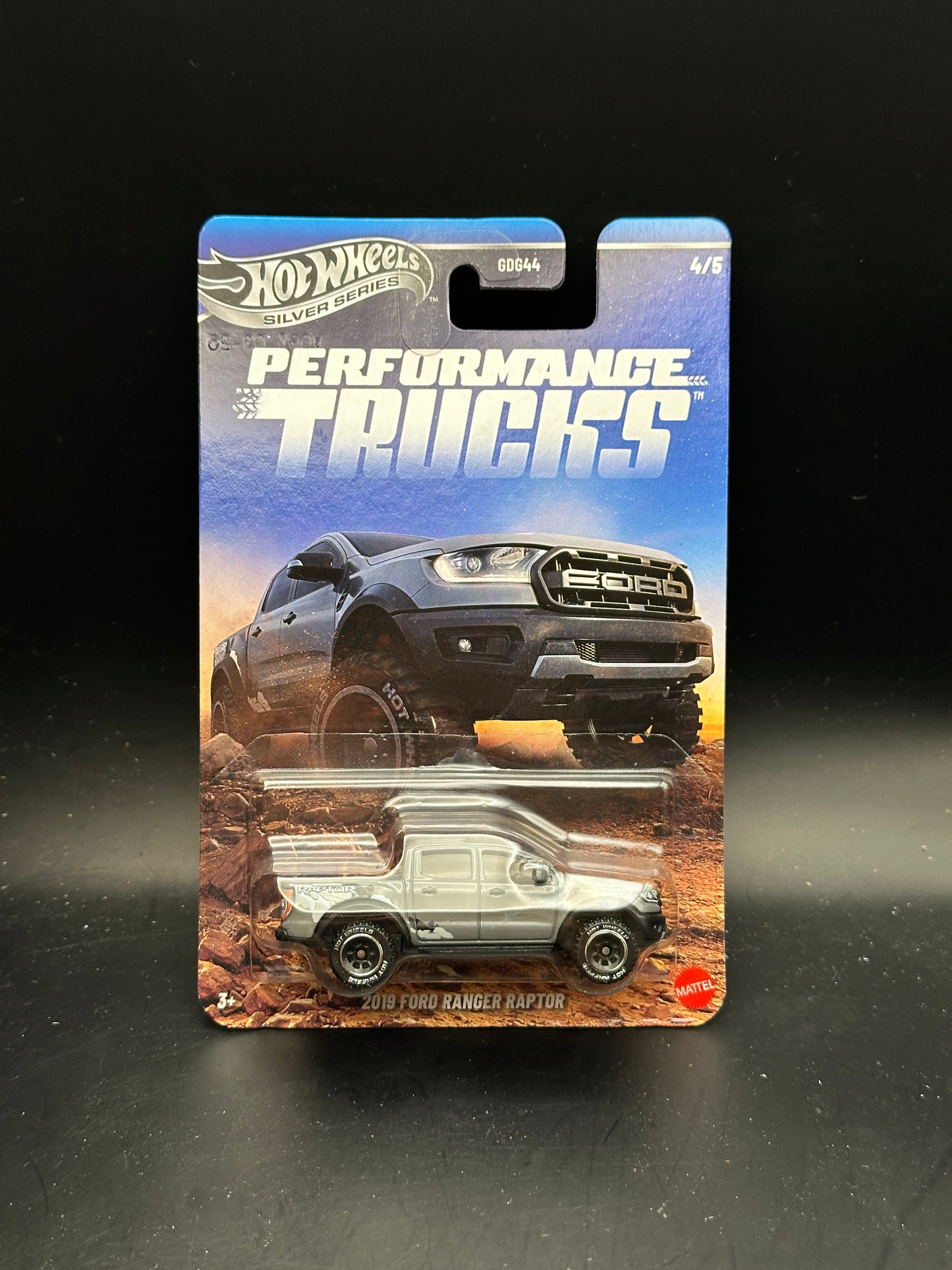 HOT WHEELS - 2019 FORD RANGER RAPTOR (2026) - SILVER SERIES - PERFORMANCE TRUCKS SERIES 4/5
