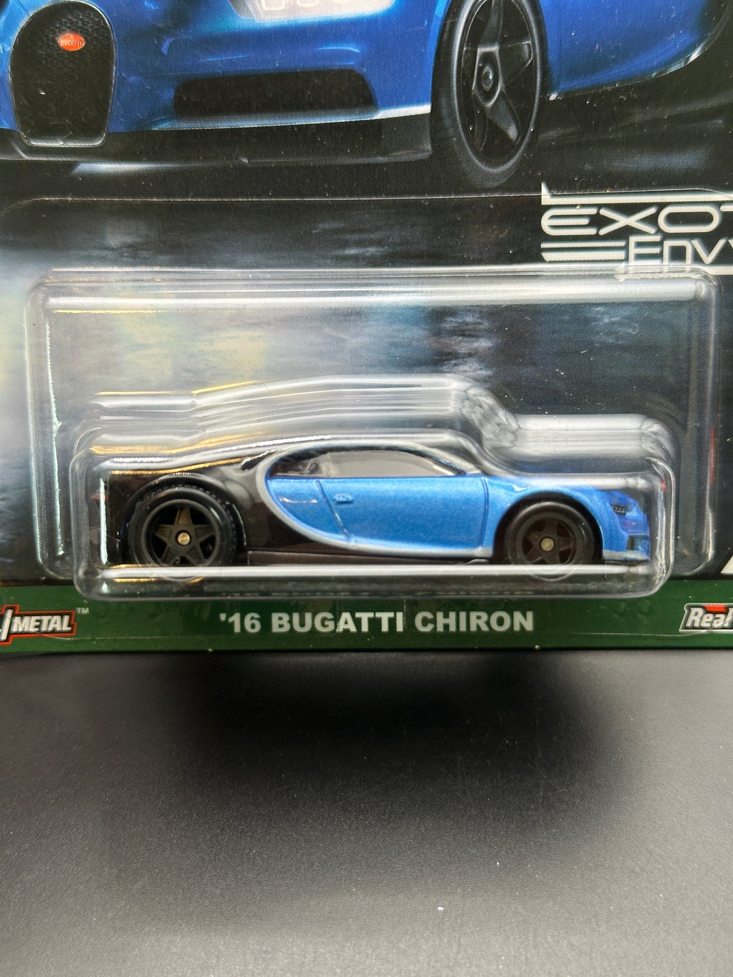 HOT WHEELS - 16 BUGATTI CHIRON (2021) - HW CAR CULTURE EXOTIC ENVY 4/5