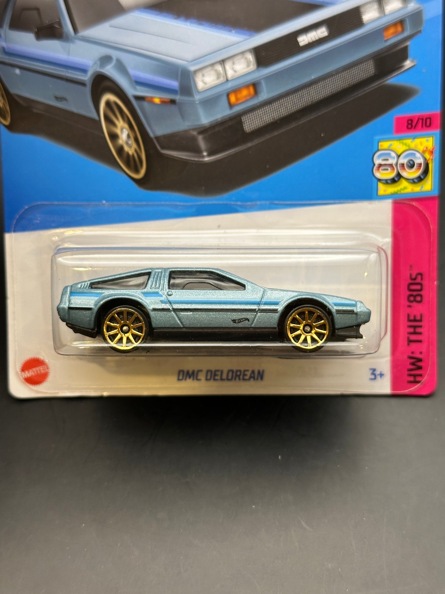 HOT WHEELS - DMC DELOREAN (2023) - HW THE 80s 8/10