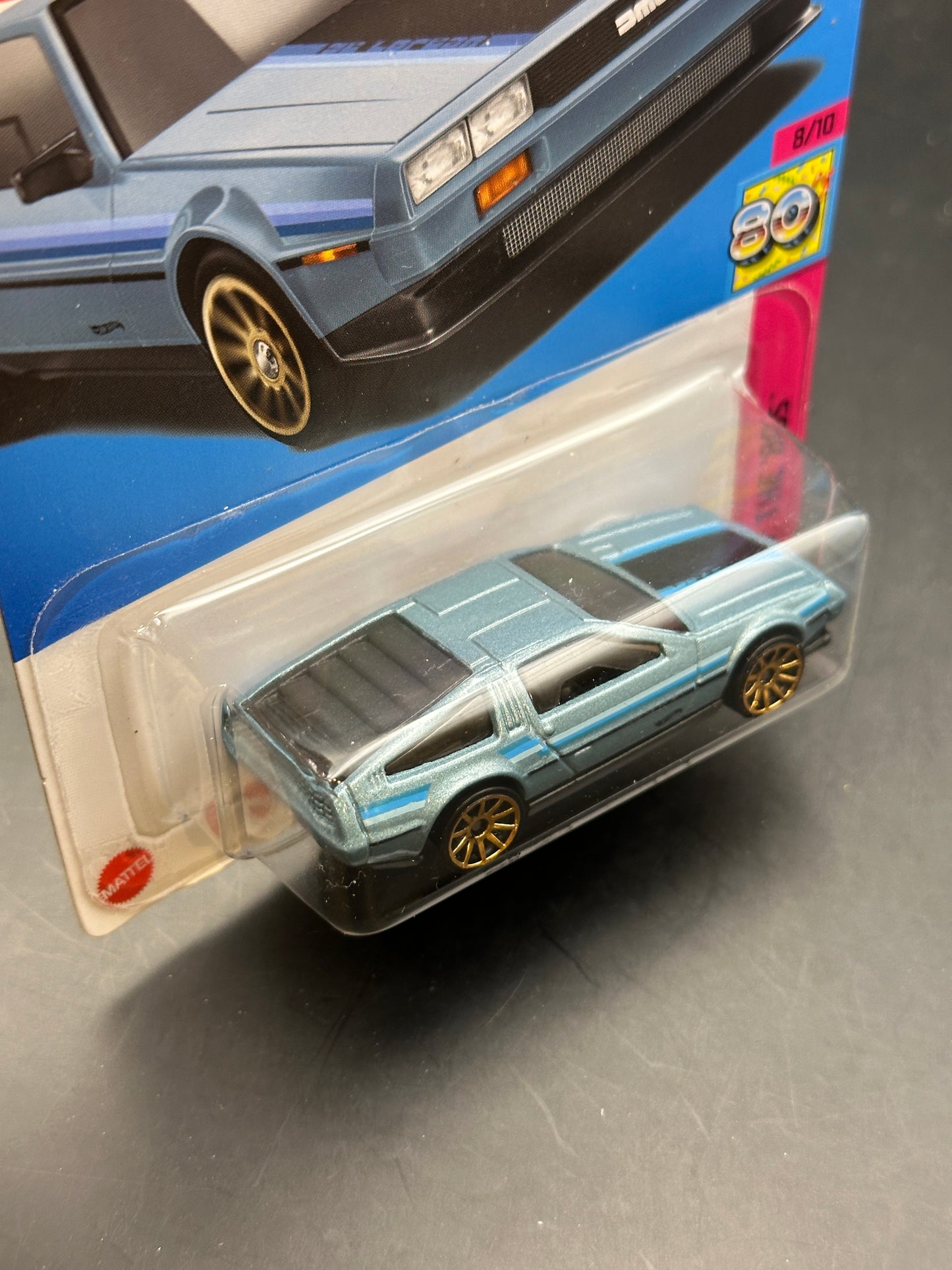 HOT WHEELS - DMC DELOREAN (2023) - HW THE 80s 8/10