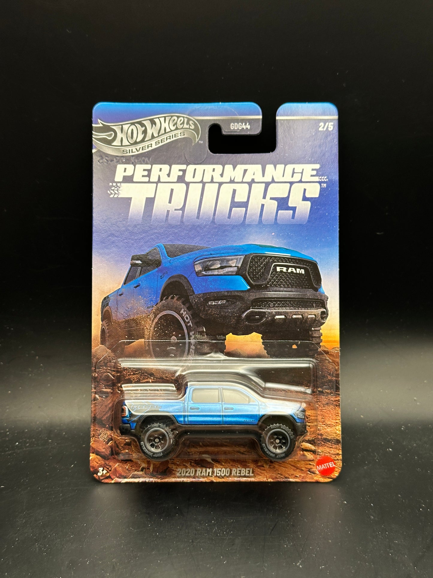 HOT WHEELS - 2020 RAM 1500 REBEL (2026) - SILVER SERIES - PERFORMANCE TRUCKS SERIES 2/5