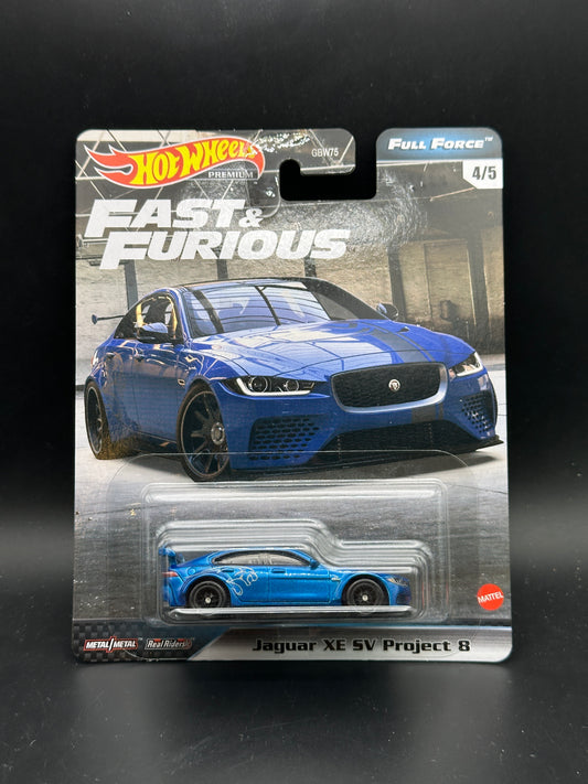 HOT WHEELS - JAGUAR XE SV PROJECT 8 (2020) - FAST AND FURIOUS: FULL FORCE 4/5