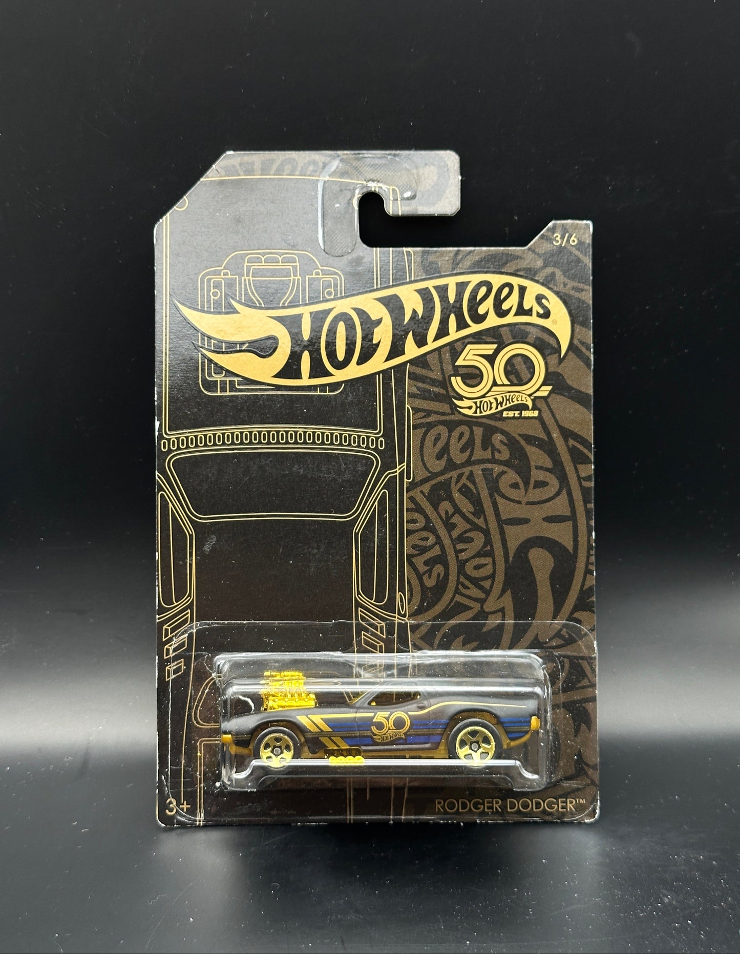 HOT WHEELS - RODGER DODGER (2018) - HW 50th ANNIVERSARY 3/6