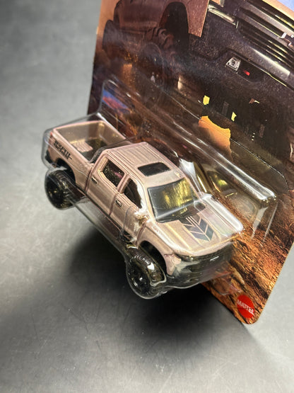 HOT WHEELS - 2019 CHEVROLET SILVERADO TRAIL BOSS LT (2026) - SILVER SERIES - PERFORMANCE TRUCKS SERIES 1/5