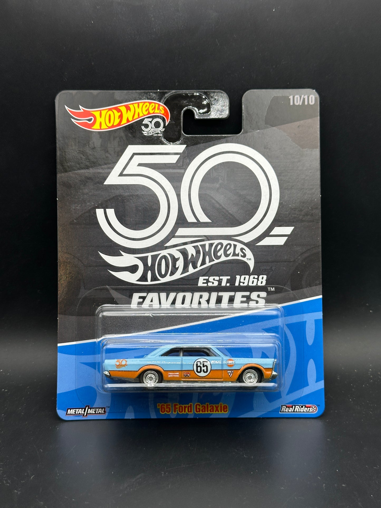 HOT WHEELS - 65 FORD GALAXIE (2018) - HW 50th ANNIVERSARY FAVORITES 10/10