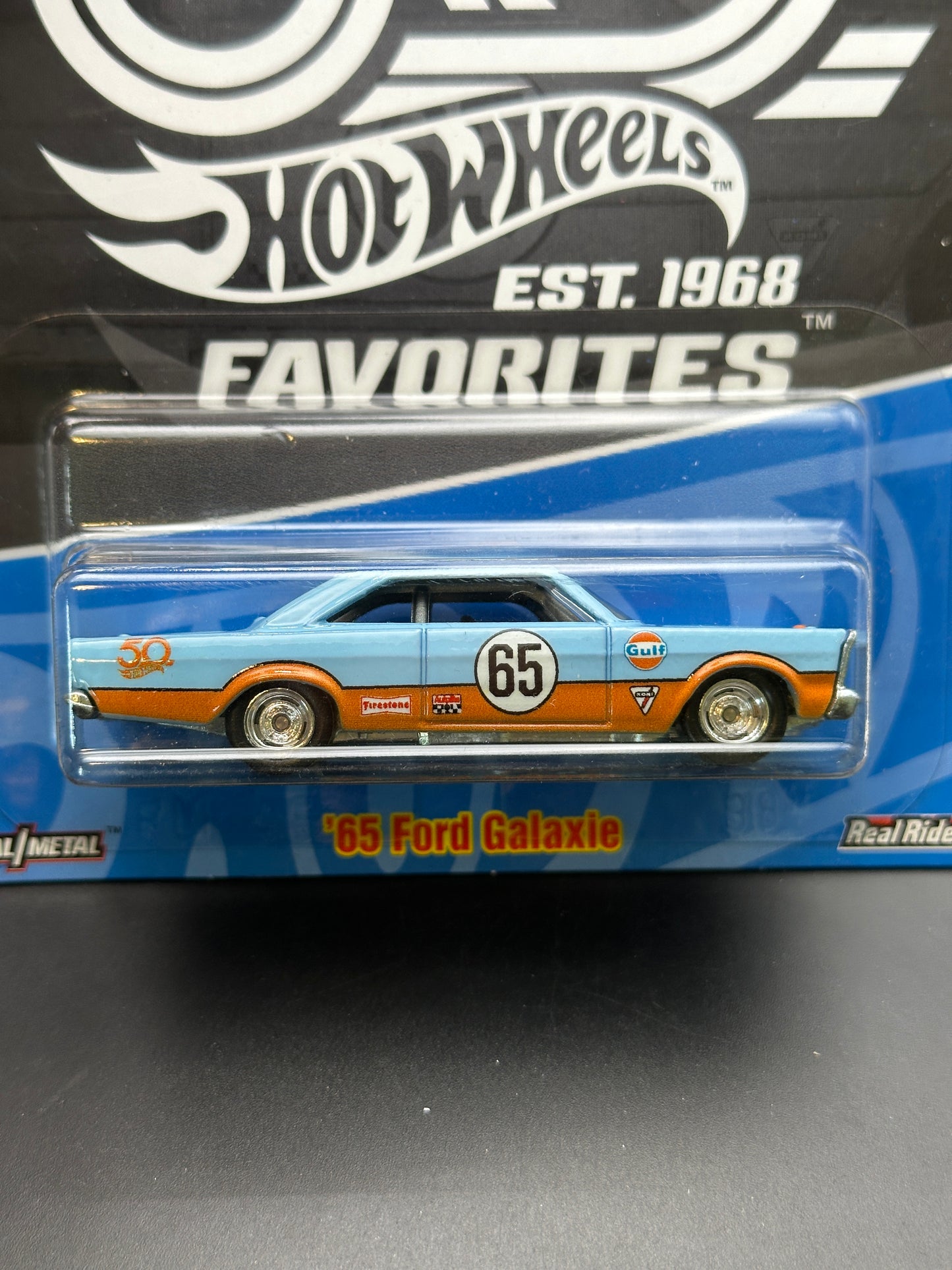 HOT WHEELS - 65 FORD GALAXIE (2018) - HW 50th ANNIVERSARY FAVORITES 10/10
