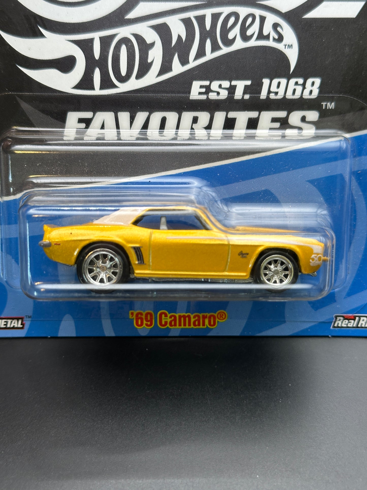 HOT WHEELS - 69 CAMARO (2018) - HW 50th ANNIVERSARY FAVORITES 9/10