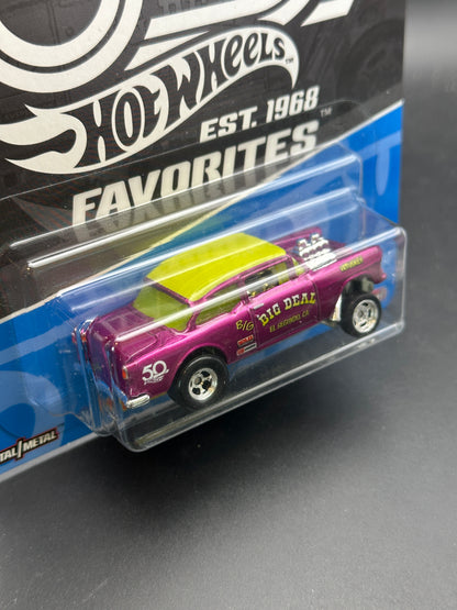 HOT WHEELS - 55 CHEVY BEL AIR GASSER (2018) - HW 50th ANNIVERSARY FAVORITES 8/10