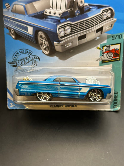 HOT WHEELS - 64 CHEVY IMPALA (2020) - HW TOONED 9/10