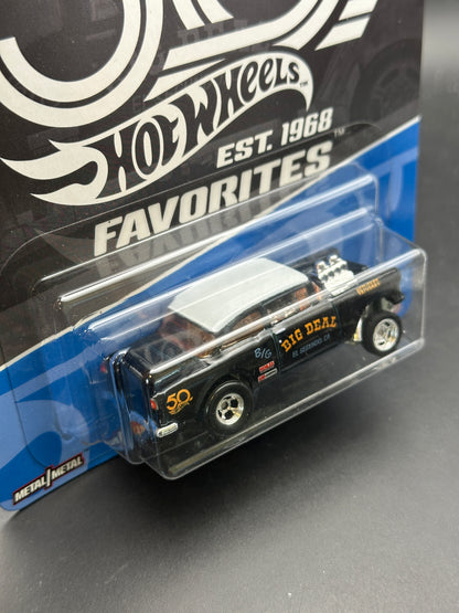HOT WHEELS - 55 CHEVY BEL AIR GASSER (2018) - HW 50th ANNIVERSARY FAVORITES 8/10 - CHASE