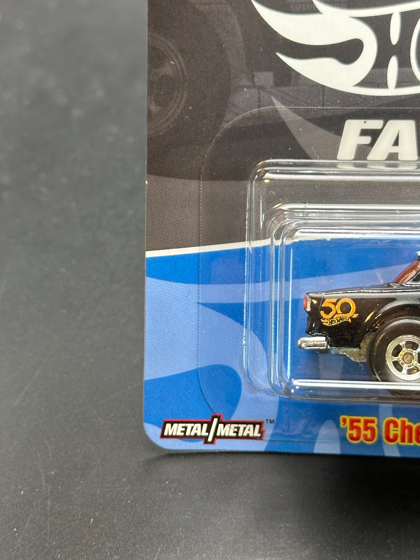 HOT WHEELS - 55 CHEVY BEL AIR GASSER (2018) - HW 50th ANNIVERSARY FAVORITES 8/10 - CHASE