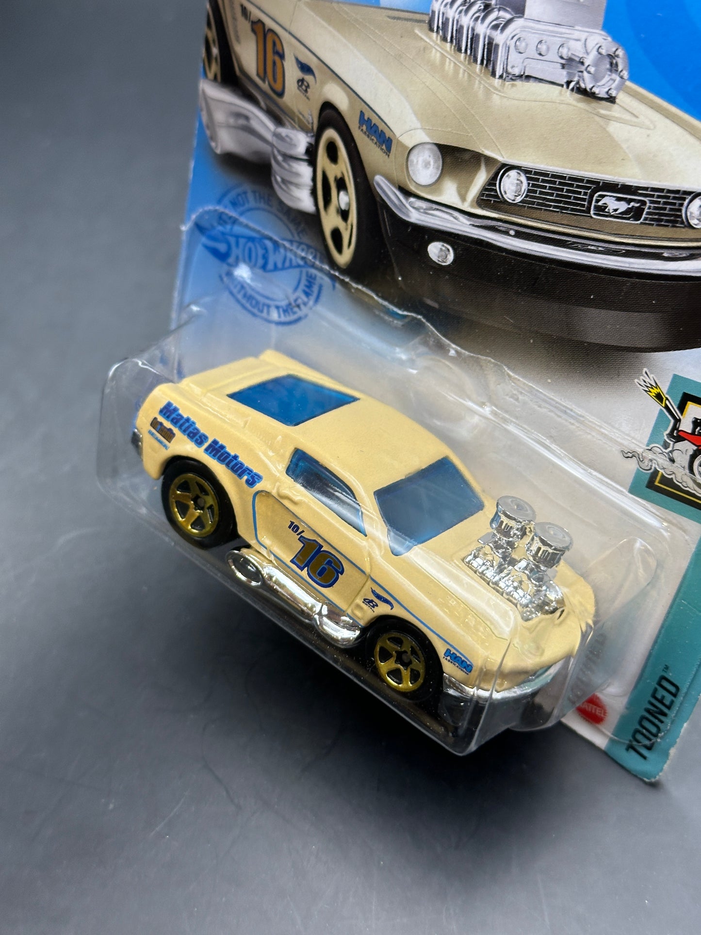 HOT WHEELS - 1968 MUSTANG (2021) - HW TOONED 3/5