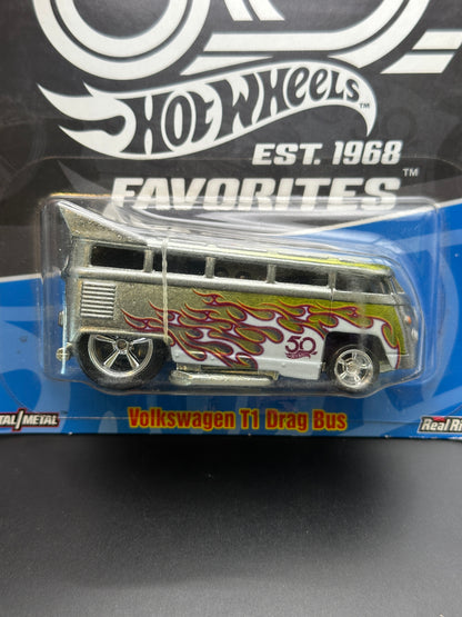 HOT WHEELS - VOLKSWAGEN T1 DRAG BUS (2018) - HW 50th ANNIVERSARY FAVORITES 6/10