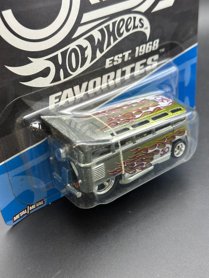 HOT WHEELS - VOLKSWAGEN T1 DRAG BUS (2018) - HW 50th ANNIVERSARY FAVORITES 6/10