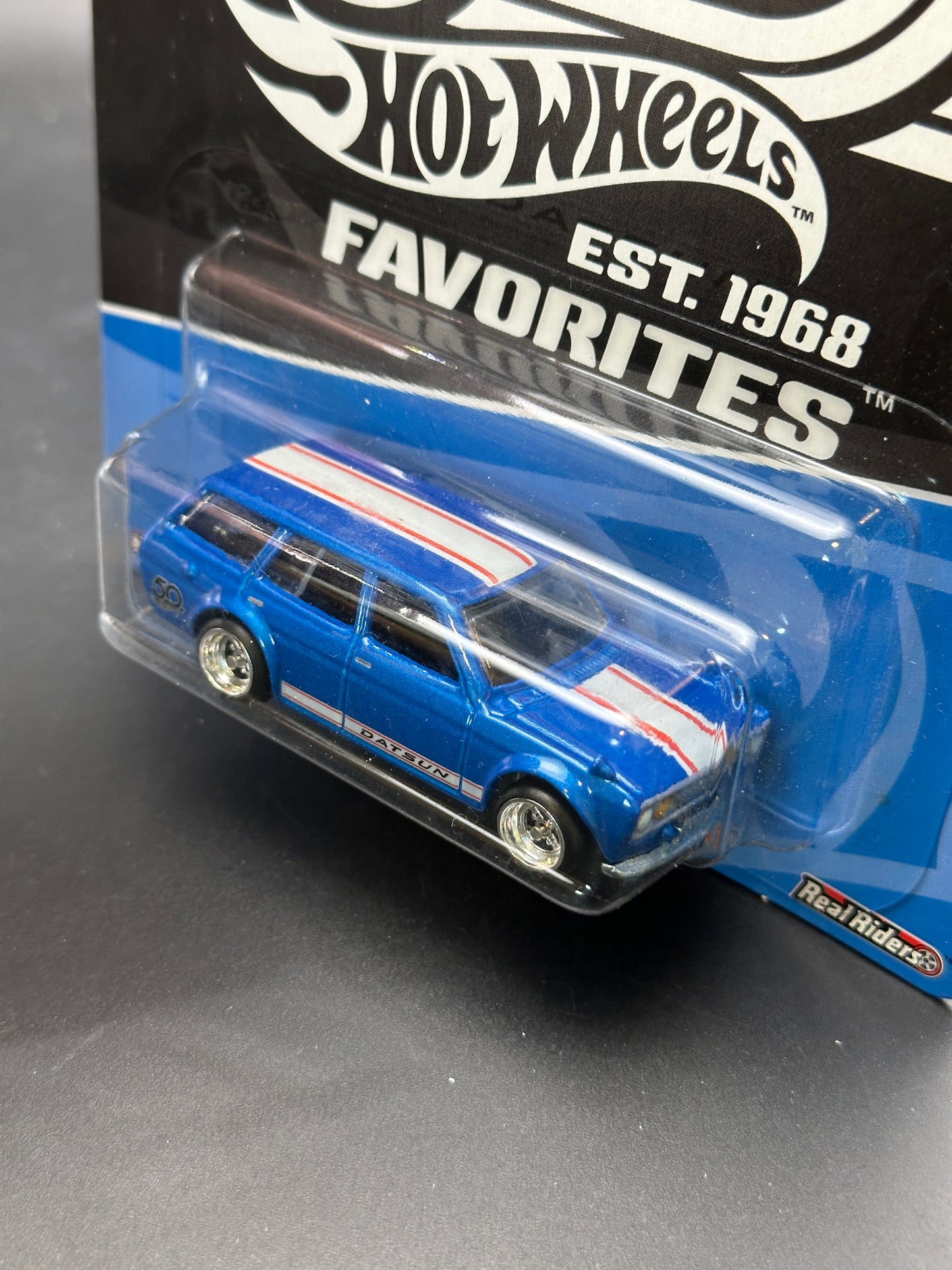 HOT WHEELS - 71 DATSUN BLUEBIRD 510 WAGON (2018) - HW 50th ANNIVERSARY FAVORITES 5/10