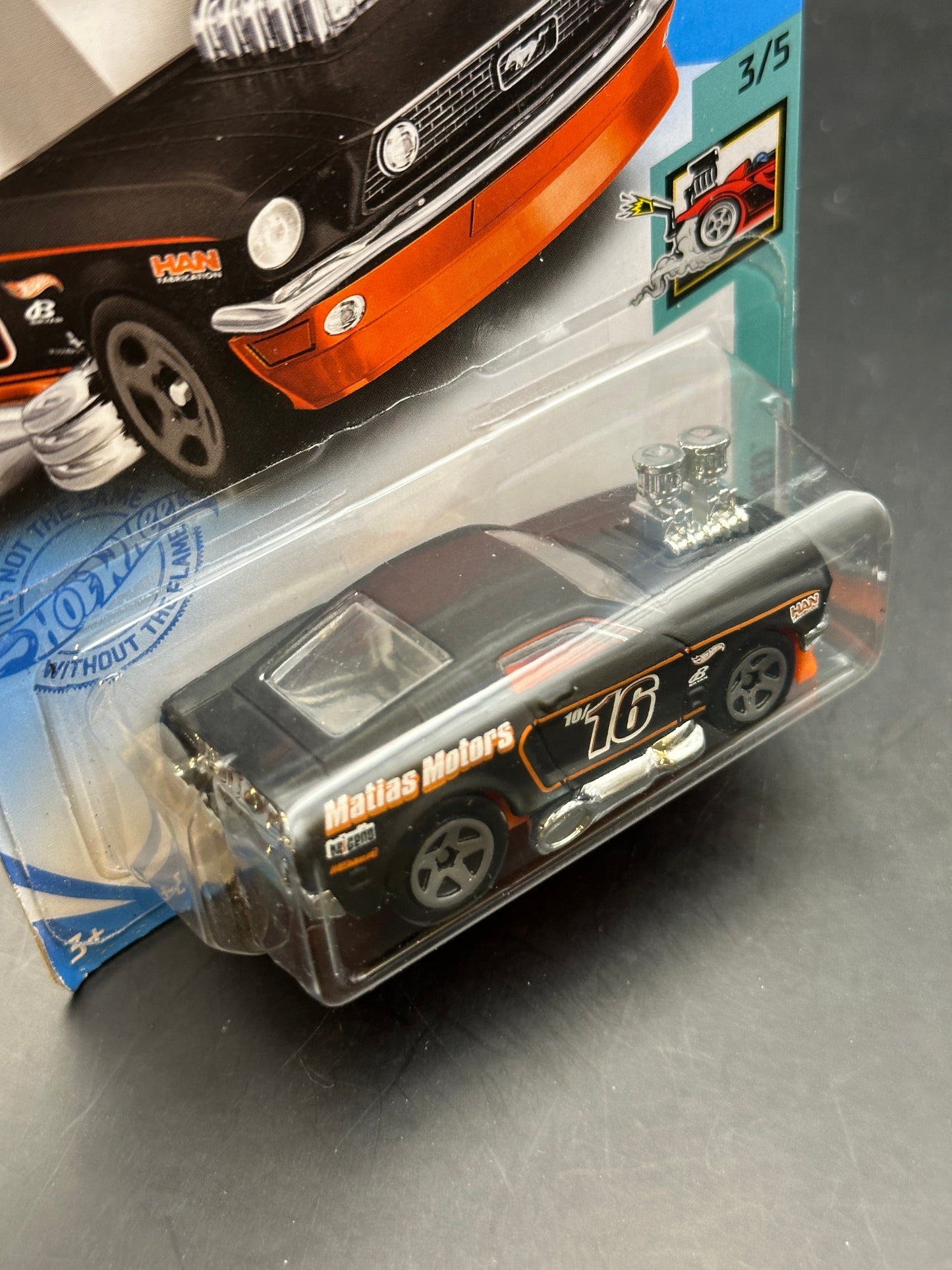 HOT WHEELS - 1968 MUSTANG (2021) - HW TOONED 3/5