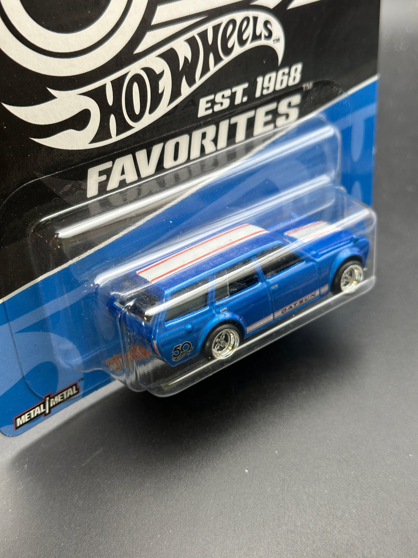 HOT WHEELS - 71 DATSUN BLUEBIRD 510 WAGON (2018) - HW 50th ANNIVERSARY FAVORITES 5/10