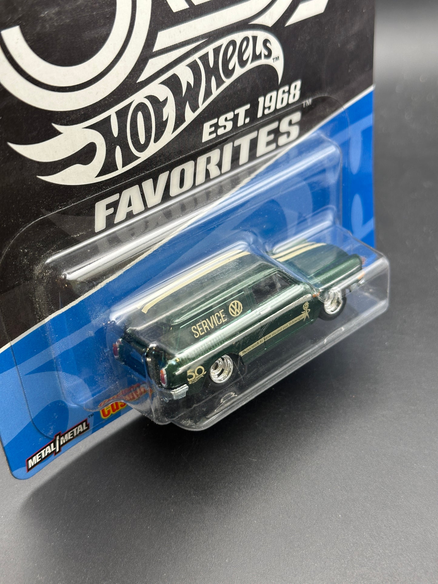 HOT WHEELS - CUSTOM 69 VOLKSWAGEN SQUAREBACK (2018) - HW 50th ANNIVERSARY FAVORITES 4/10