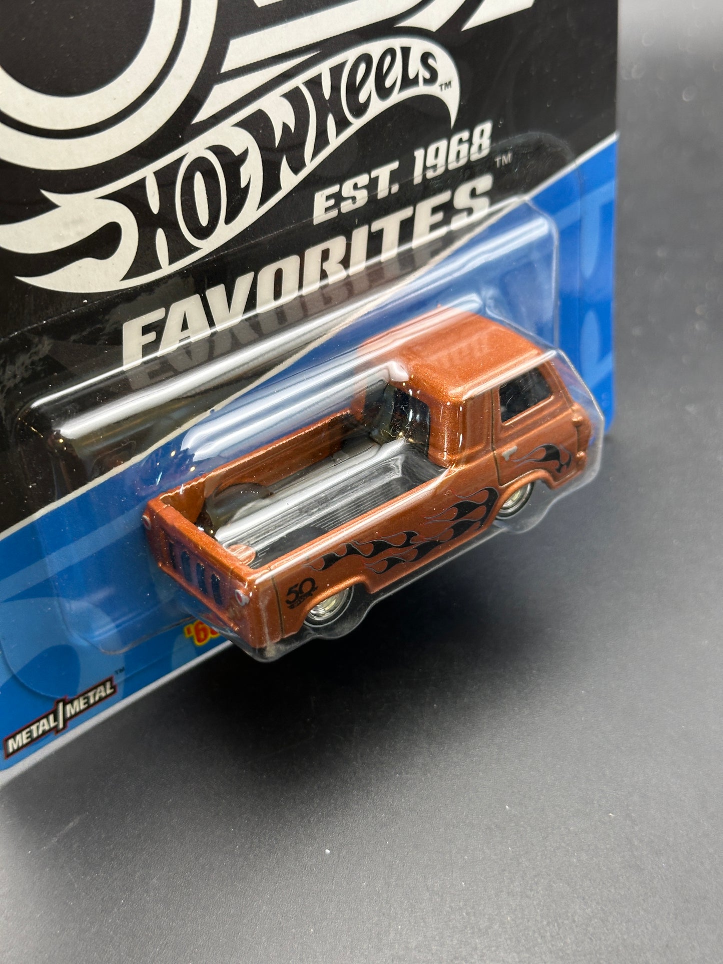 HOT WHEELS - 60s FORD ECONOLINE PICKUP (2018) - HW 50th ANNIVERSARY FAVORITES 3/10