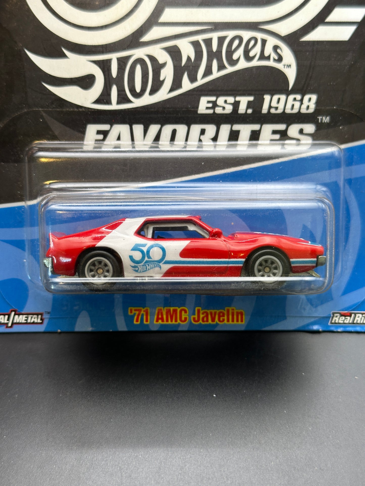 HOT WHEELS - 71 AMC JAVELIN (2018) - HW 50th ANNIVERSARY FAVORITES 2/10