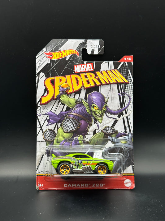 HOT WHEELS - 69 CAMARO Z28 (2022) - SPIDERMAN SERIES 4/5