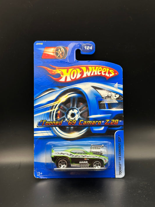 HOT WHEELS - TOONED 69 CAMARO Z28 (2006) - HW MAINLINE 124
