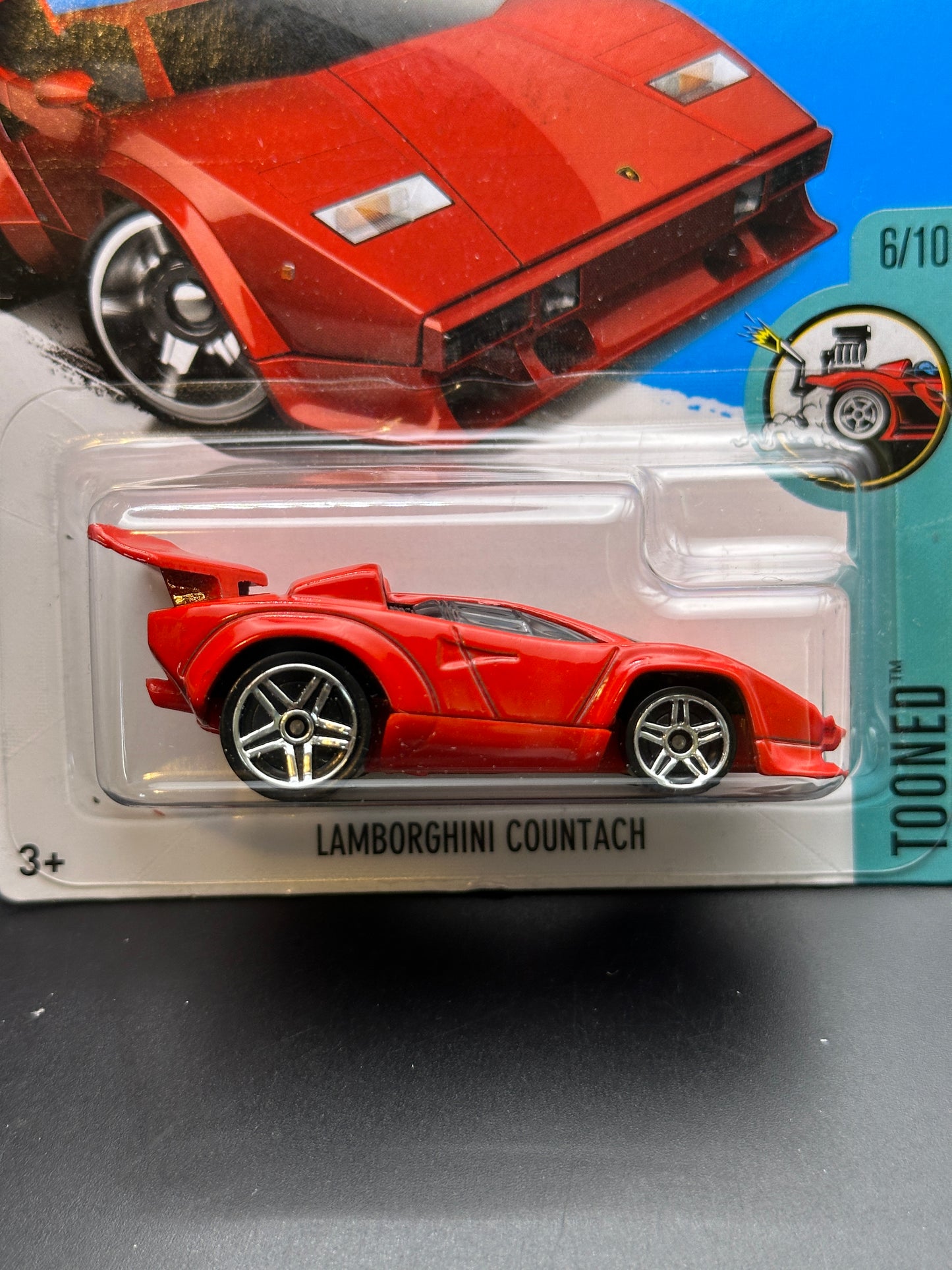 HOT WHEELS - LAMBORGHINI COUNTACH (2018) - HW TOONED 6/10