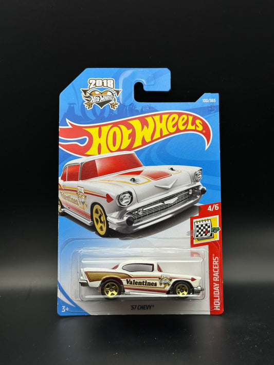HOT WHEELS - 57 CHEVY (2018) - HW HOLIDAY RACERS 4/6