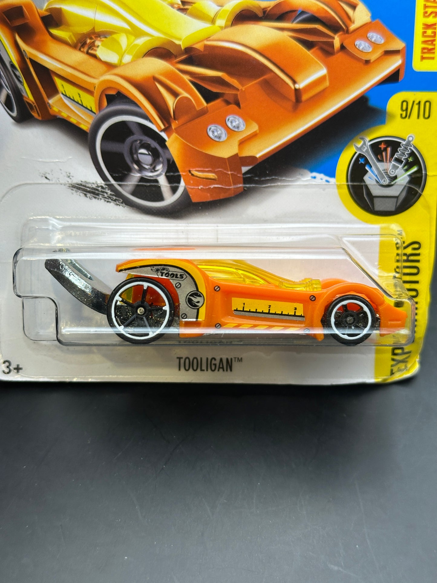 HOT WHEELS - TOOLIGAN - TREASURE HUNT (2017) - HW EXPERIMOTORS 9/10