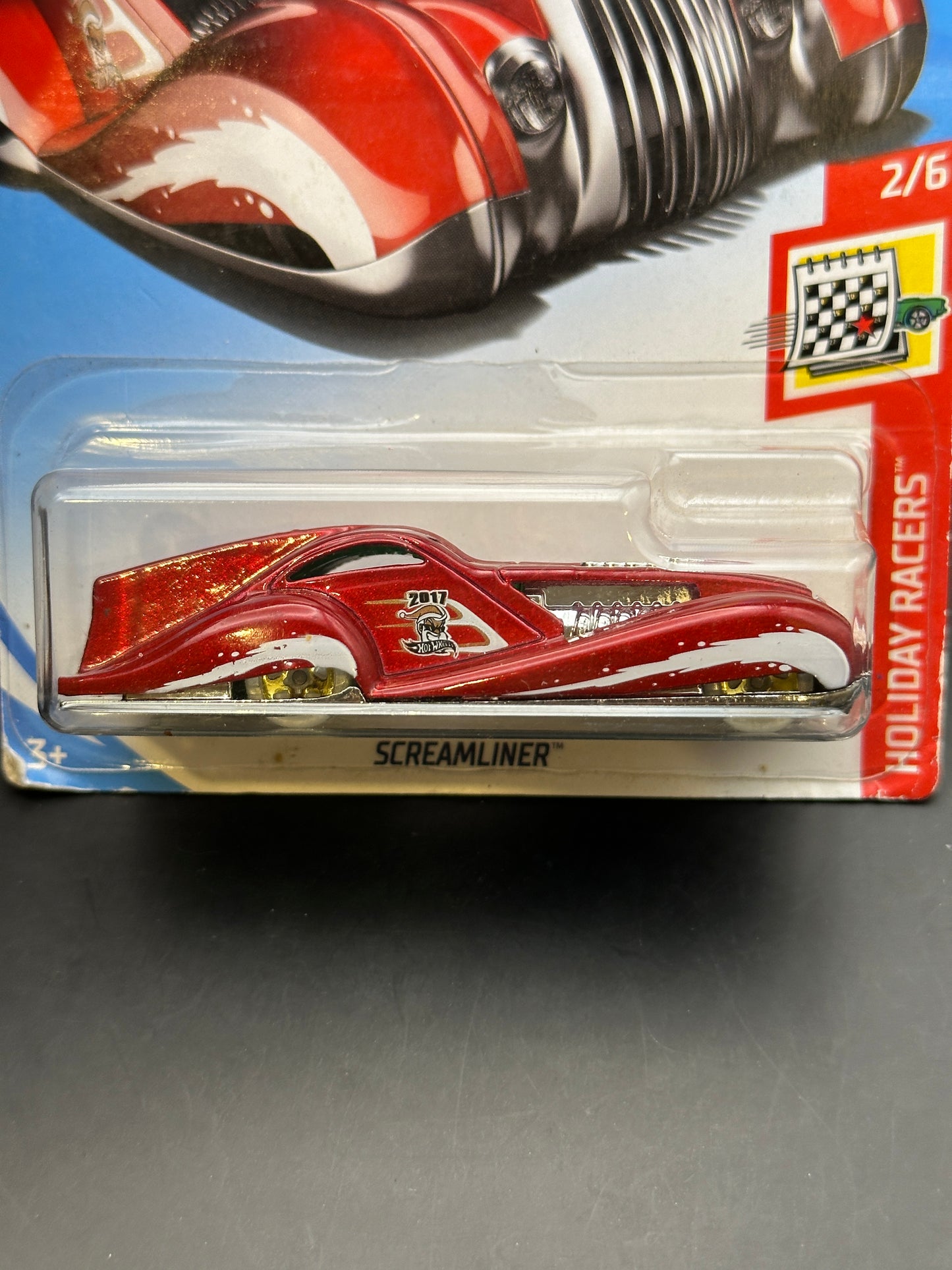 HOT WHEELS -SCREAMLINER (2018) - HW HOLIDAY RACERS 2/6