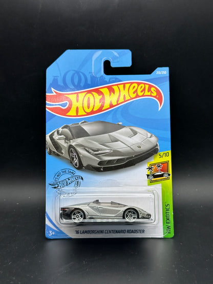 HOT WHEELS - 16 LAMBORGHINI CENTENARIO ROADSTER (2019) - HW EXOTICS 5/10