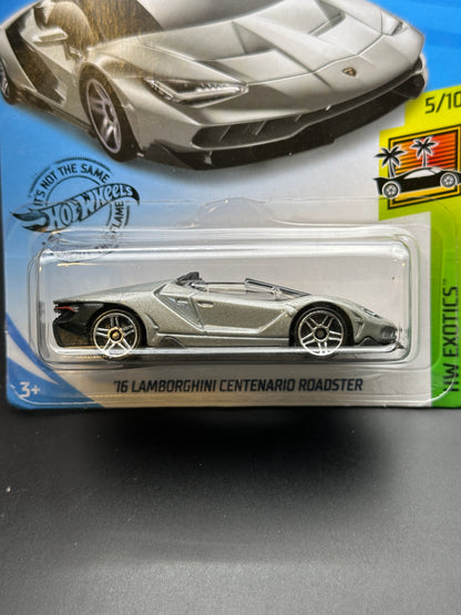 HOT WHEELS - 16 LAMBORGHINI CENTENARIO ROADSTER (2019) - HW EXOTICS 5/10