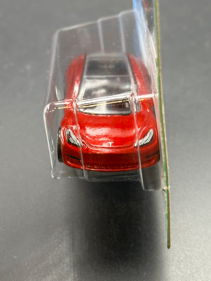 HOT WHEELS - TESLA MODEL 3 (2019) - HW GREEN SPEED 1/5