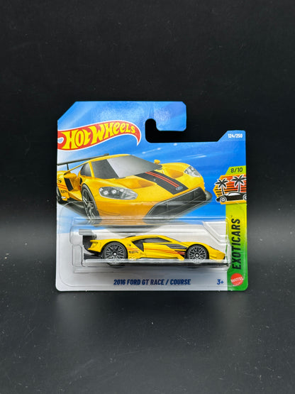 HOT WHEELS - 2016 FORD GT RACE / COURSE (2026) - TREASURE HUNT - HW EXOTICARS 8/10