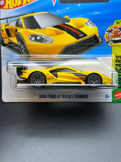 HOT WHEELS - 2016 FORD GT RACE / COURSE (2026) - TREASURE HUNT - HW EXOTICARS 8/10