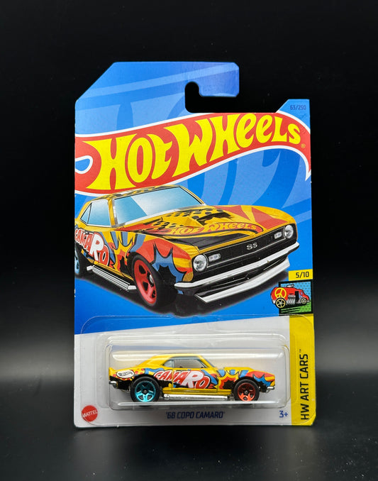 HOT WHEELS - 68 COPO CAMARO (2023) - HW ART CARS 5/10