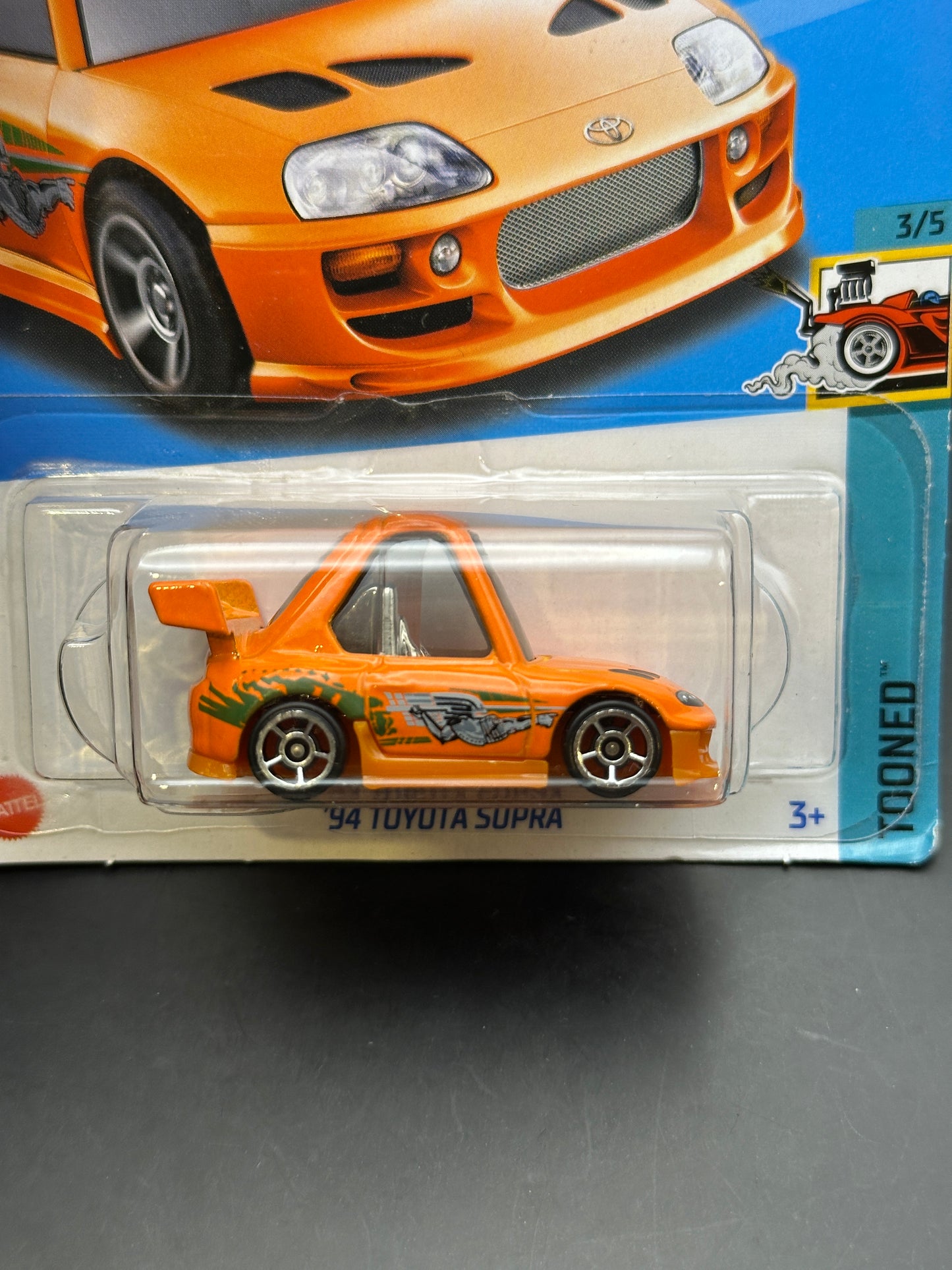 HOT WHEELS - 94 TOYOTA SUPRA (2023) - HW TOONED 3/5