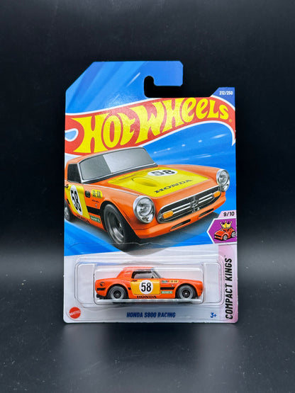 HOT WHEELS - HONDA S800 RACING (2025) - TREASURE HUNT - HW COMPACT KINGS 9/10